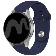 imoshion Siliconen Sport bandje  - Universeel 22 mm aansluiting - Donkerblauw