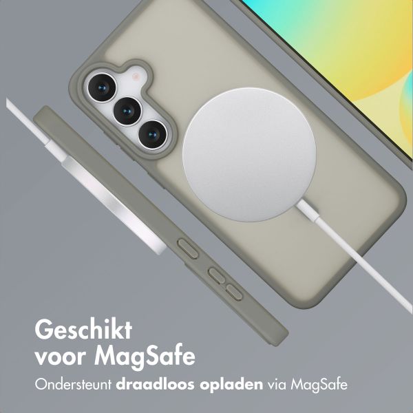 imoshion Color Guard Backcover met MagSafe Samsung Galaxy S25 FE - Grijs