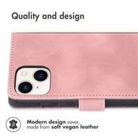 imoshion Bookcase with Strap Apple iPhone 15 - Pink