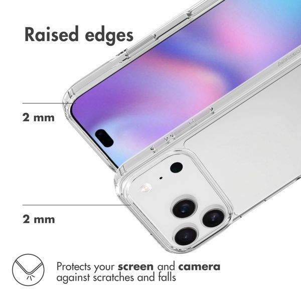 Accezz Xtreme Impact Back Cover Apple iPhone 17 Pro - Transparent
