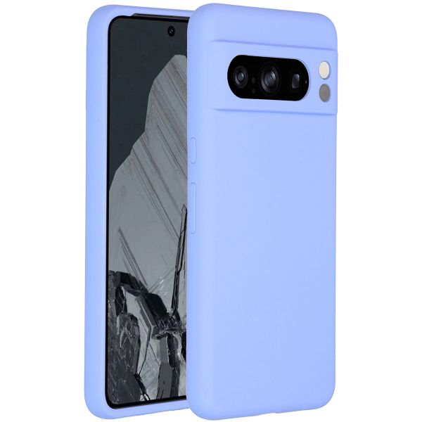 Accezz Liquid Silicone Backcover Google Pixel 8 Pro - Paars