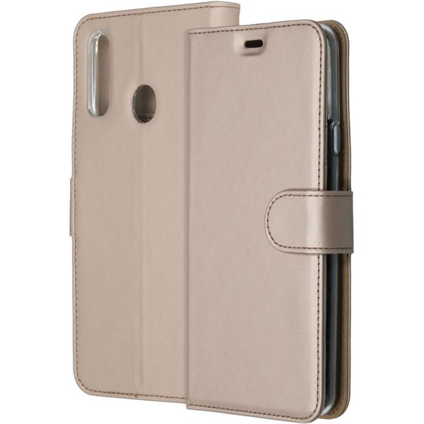 Accezz Wallet Softcase Bookcase Samsung Galaxy A20s - Goud