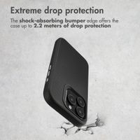 Accezz Tough Back Cover with MagSafe Apple iPhone 16 Pro - Black