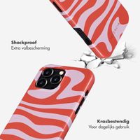 Selencia Vivid Backcover met MagSafe Apple iPhone 16 Pro Max - Dream Swirl Pink