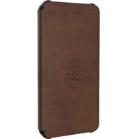 UAG Metropolis Bookcase iPhone 12 Pro Max - Leather Brown