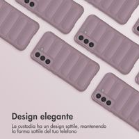 imoshion EasyGrip Backcover Samsung Galaxy S22 - Paars