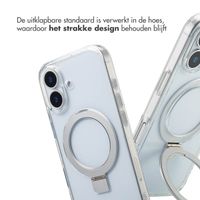 Accezz Ring Stand Backcover met MagSafe Apple iPhone 17 - Transparant