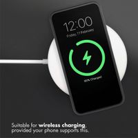Accezz Liquid Silicone Back Cover Samsung Galaxy A37 (5G) - Stone