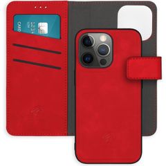 imoshion Uitneembare 2-in-1 Luxe Bookcase iPhone 13 Pro - Rood