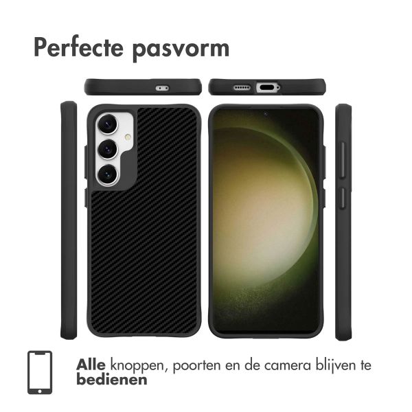 imoshion Rugged Hybrid Case Samsung Galaxy S24 - Zwart