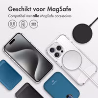 imoshion MagSafe Backcover met afneembaar koord Apple iPhone 15 Pro - Transparant