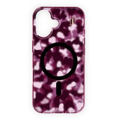 iDeal of Sweden Clear Case MagSafe Apple iPhone 16 - Cherry Crush