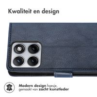 imoshion Luxe Bookcase Motorola Edge 70 Fusion - Donkerblauw