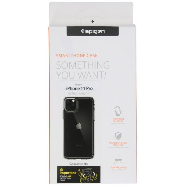Spigen Ultra Hybrid Backcover Apple iPhone 11 Pro - Transparant