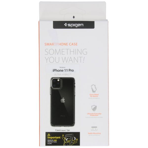 Spigen Ultra Hybrid Backcover iPhone 11 Pro - Transparant