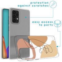 imoshion Design hoesje Samsung Galaxy A52(s) (5G/4G) - Gezicht - Multicolor