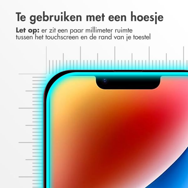 Accezz Gehard Glas Screenprotector 2-pack Apple iPhone 13 Pro Max / 14 Plus