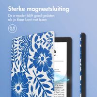 imoshion Design Slim Hard Case Bookcase Pocketbook Verse / Verse Pro / Verse Pro Color / Vivlio Light / Light HD - Flower Tile