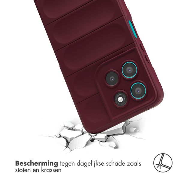 imoshion EasyGrip Backcover Motorola Moto G57 Power - Aubergine