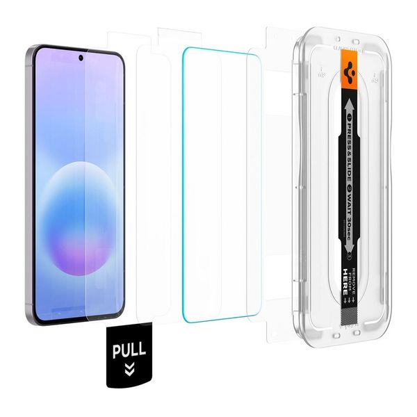 Spigen GLAStR EZ Fit Screenprotector 2 Pack + Applicator Samsung Galaxy A57 (5G)