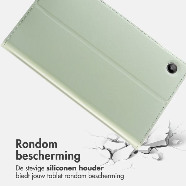 Accezz Classic Tablet Case Samsung Galaxy Tab A11 Plus - Groen