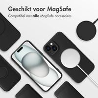 imoshion Color Backcover met MagSafe Apple iPhone 15 - Zwart