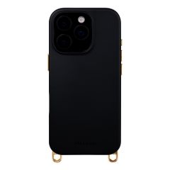 Selencia Rivièra MagSafe Backcover met afneembare haakjes Apple iPhone 16 Pro Max - Velvet Black