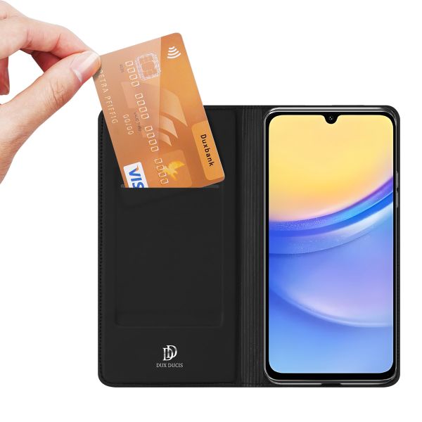 Dux Ducis Slim Softcase Bookcase Samsung Galaxy A16 (5G) - Zwart