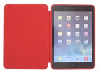 Luxe Bookcase iPad Mini 3 (2014) / Mini 2 (2013) / Mini 1 (2012) - Rood