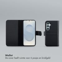 Selencia Olyn Uitneembare Bookcase met MagSafe Samsung Galaxy S24 / S25 - Zwart