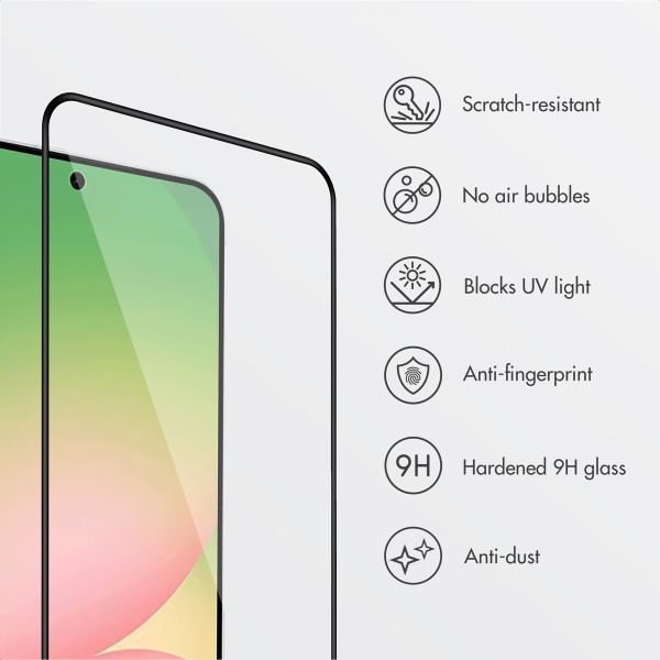 Accezz Tempered Glass Screen Protector + Applicator Samsung Galaxy A56