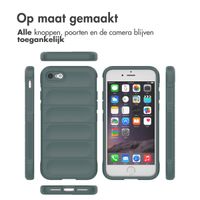 imoshion EasyGrip Backcover iPhone SE (2022 / 2020) / 8 / 7 - Donkergroen