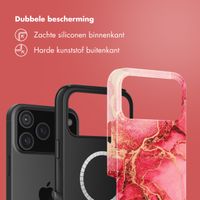 Selencia Vivid Backcover met MagSafe Apple iPhone 17 Pro Max - Rosy Marble