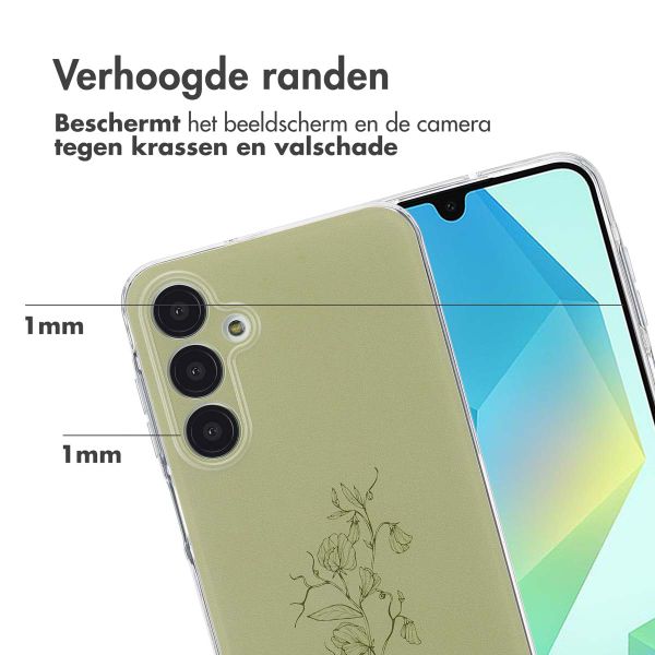 imoshion Design hoesje Samsung Galaxy A16 - Floral Green