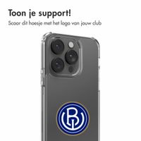 Clear Backcover Apple iPhone 14 Pro - ASV Blauw-Wit