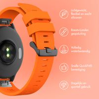 imoshion QuickFit® Siliconen bandje  - Garmin 22 mm aansluiting - Oranje