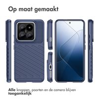 imoshion Thunder Backcover voor de Xiaomi 14 Pro - Donkerblauw