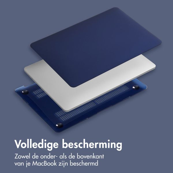 imoshion Laptop Cover Apple MacBook Pro 13 inch (2020 / 2022) - A2289 / A2251 / A2338 - Donkerblauw