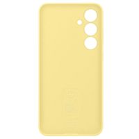 Samsung Originele Silicone Backcover Samsung Galaxy S24 FE - Geel