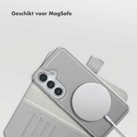 Selencia Olyn Uitneembare Bookcase met MagSafe Samsung Galaxy S25 / S24 - Grijs