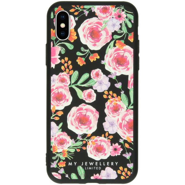 My Jewellery Design Backcover iPhone Xs / X - Flowers