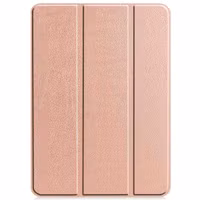 imoshion Trifold Bookcase Apple iPad Pro 12.9 (2018/2020/2021/2022) - Rosé Goud