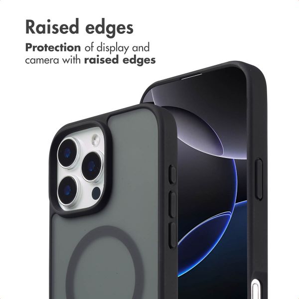 imoshion Colour Guard Back Cover with MagSafe Apple iPhone 16 Pro Max - Black