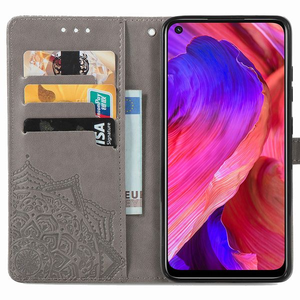 imoshion Mandala Bookcase Oppo A74 (5G) / A54 (5G) - Grijs