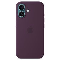 Apple Silicone Backcover MagSafe Apple iPhone 16 - Plum