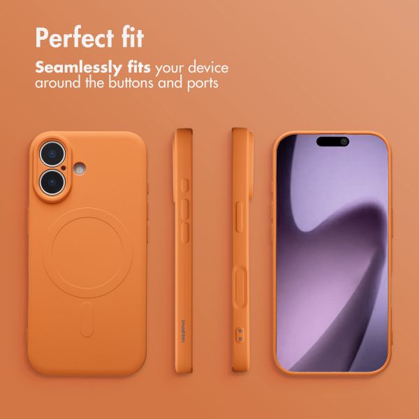 imoshion Colour Back Cover with MagSafe Apple iPhone 17 - Orange