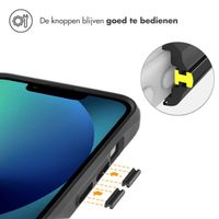 imoshion Rugged Hybrid Carbon Case Apple iPhone 13 - Zwart