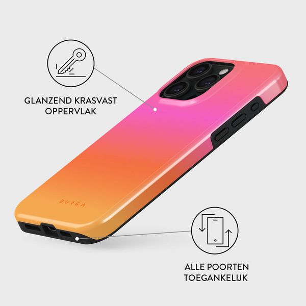 Burga Tough Backcover iPhone 15 Pro - Sunset Club