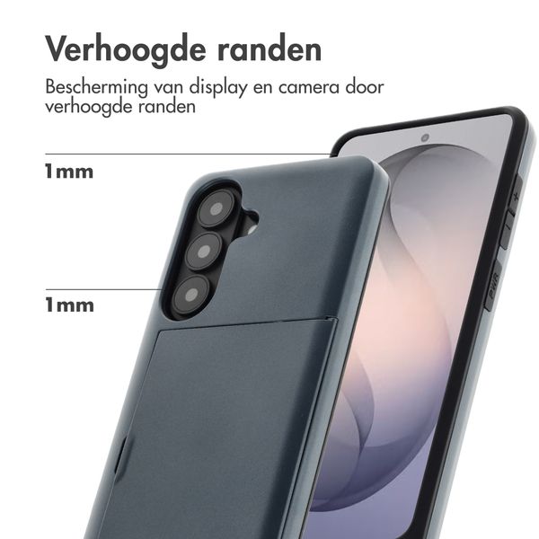 imoshion Backcover met pasjeshouder Samsung Galaxy S26 - Donkerblauw