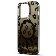 iDeal of Sweden Mirror Case met MagSafe Apple iPhone 15 Pro - Leo Ombre